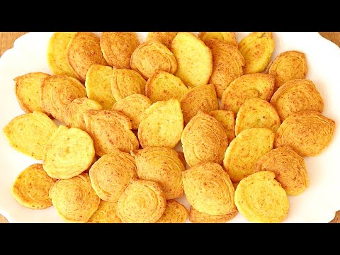 Видео: Внучкам вместо ЧИПСОВ!☀ ПЕЧЕНЬЕ Хрустящие КРЕКЕРЫ с Луком и Сыром Вкуснее и Полезнее!  | CRACKERS