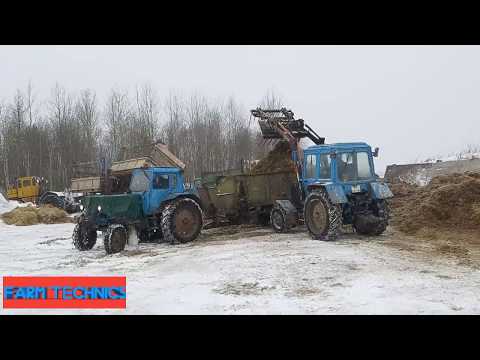 Видео: Работа тракторов в хозяйстве.