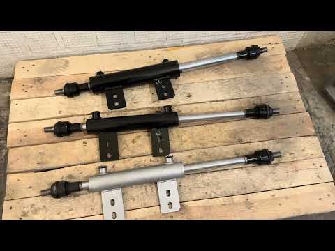 Видео: Двосторонні рульові циліндри ЮМЗ під насос дозатор. Стандартні/посилені. Ціни та особливості