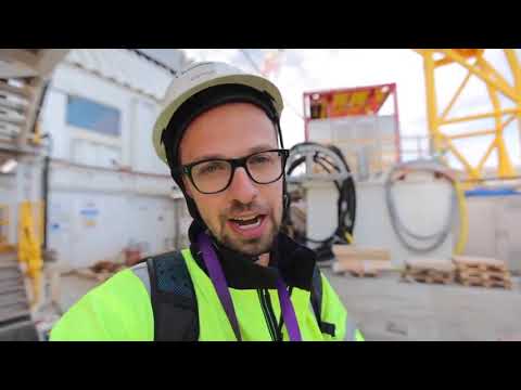 Видео: Буровая платфрма в Норвегии.