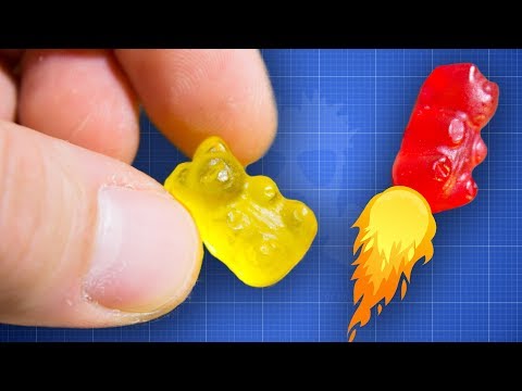 Видео: 🔥 Ракетное топливо из желейных мишек, арахиса или жевательных резинок, возможно ли?