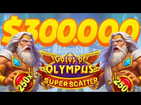 Видео: Суперразброс «Gates of Olympus» на 300 000 долларов — Зевс снова наносит удар!