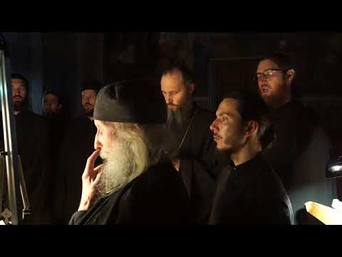 Видео: Положи, Господи, хранение устом моим и дверь ограждения о устнах моих...