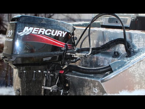 Видео: Запуск Mercury ME 30 E в мороз!