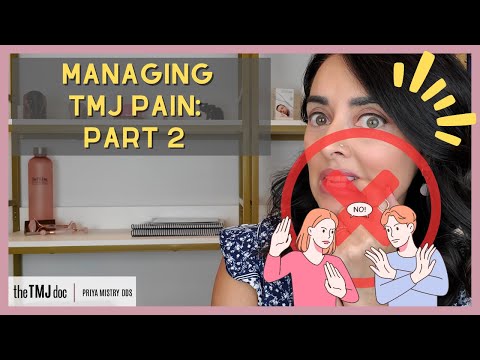 Видео: Часть 2. Эффективные советы и упражнения по борьбе с болью в ВНЧС - Прия Мистри, DDS