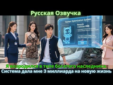 Видео: Я возродился в теле богатого наследника. Система дала мне 3 миллиарда на новую жизнь