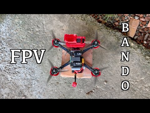 Видео: BANDO FPV-drone flight \ Тренировка на заброшке на FPV дроне