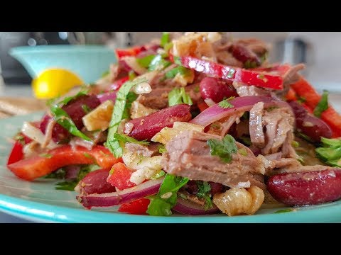 Видео: Рецепт просят все, кто пробует! По многочисленным просьбам! САЛАТ  "ТБИЛИСИ"