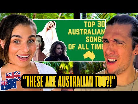 Видео: Реакция британцев на 30 лучших австралийских песен всех времён