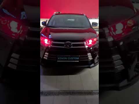 Видео: Toyota Highlander тюнинг фар