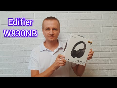 Видео: Самые качественные наушники Edifier W830NB с отличным звуком воспроизведения.