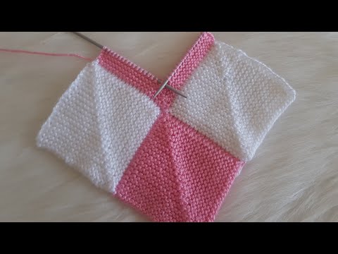 Видео: Пэчворк Пэчворк Вязание - Детское Одеяло Многоцелевой Узор - Как Сделать Пэчворк