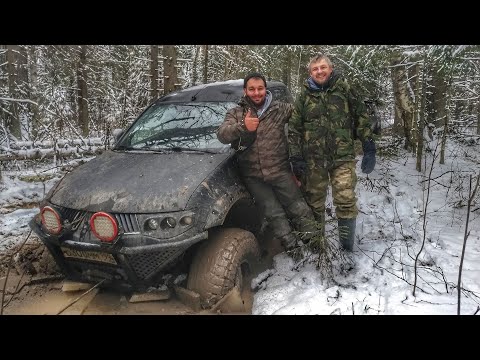 Видео: ЧУХЛОМА-2019 ДЕНЬ 1. СНЕГ, ЛЁД, ЛЕС / Overshtag4x4