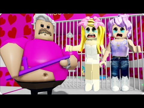 Видео: 🩰ПОБЕГ от БАРБИ Барри в РОБЛОКС! ROBLOX BARBIE