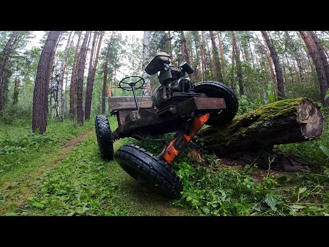 Видео: ЗИД 4.5 самодельный трактор. Знакомство с возможностями