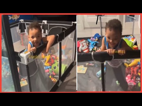 Видео: СРОЧНО! Blueface поделился видео, на котором ребёнок с Крисом Роком-младшим стоит на ногах после ...