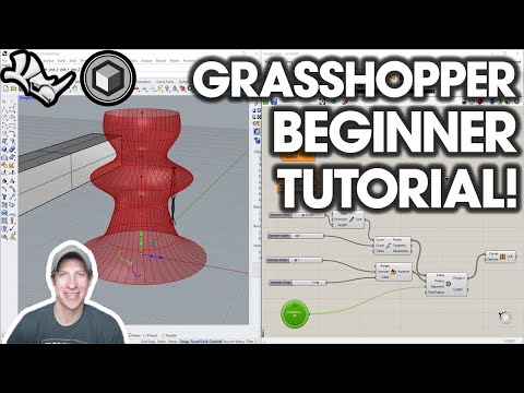 Видео: Начало работы с Grasshopper 3D — НОВИЧКИ НАЧИНАЮТ ЗДЕСЬ!