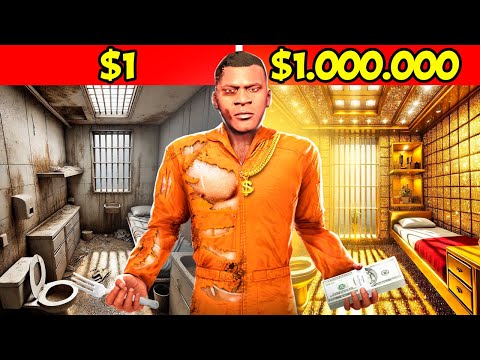 Видео: ПОБЕГ ИЗ ТЮРЬМЫ ЗА 1$ vs ПОБЕГ ЗА 1.000.000$ в ГТА 5 ОНЛАЙН! ЭКСПЕРИМЕНТ В GTA 5