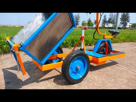 Видео: Потрясающая работа | Это лучшая самодельная электрическая тачка