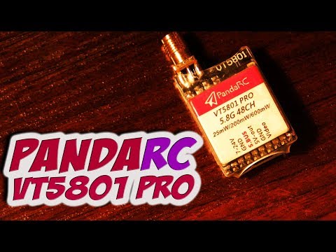 Видео: ✔ Видеопередатчик с управлением по SBUS! [PandaRC VT5801 PRO]