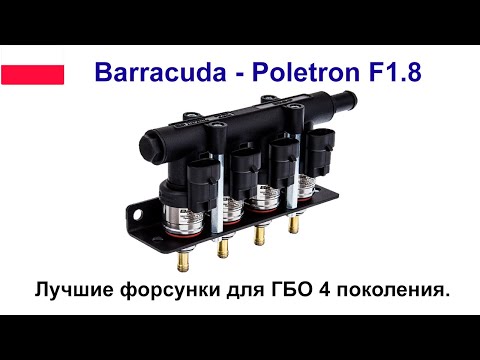 Видео: Форсунки Barracuda - Poletron F1.8