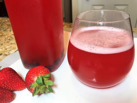 Видео: КЛУБНИЧНЫЙ КВАС без дрожжей. Это Безумно Вкусно, Попробуйте!