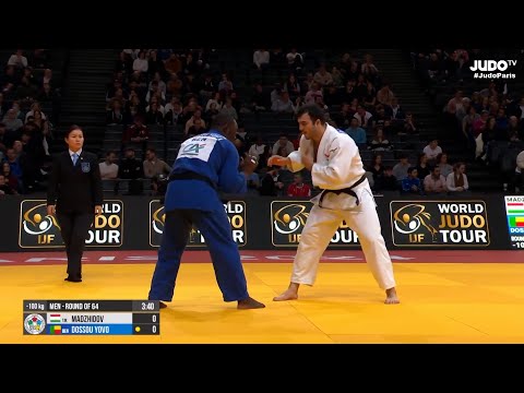 Видео: Рақобатҳои Ҷаҳонгир Маҷидов (-100КГ) дар Paris Grand Slam 2024