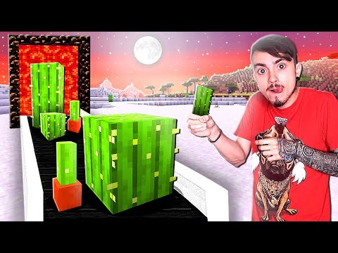 Видео: БЕСКОНЕЧНАЯ ФЕРМА КАКТУСОВ В МАЙНКРАФТ!
