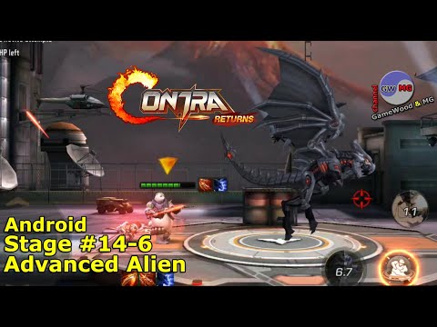 Видео: Level 14-6. Advanced Alien. Прохождение игры Contra Returns на Android