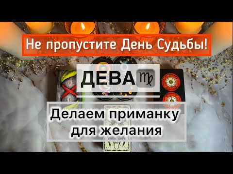 Видео: Дева ♍️ 17 - 23 ноября: таро прогноз и ритуал на День Доли 