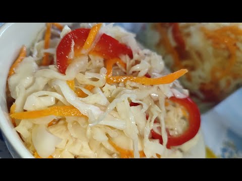 Видео: Маринована капуста на раз два... 