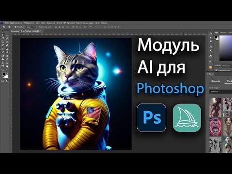 Видео: Photoshop. Как интегрировать нейросеть stable-diffusion в фотошоп: лучший способ