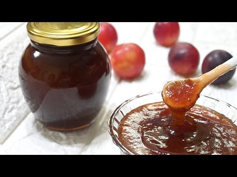 Видео: Сливовый джем - очень простой способ |Конфитюр сливовый |Сливовое повидло на зиму | Plum Jam Russian