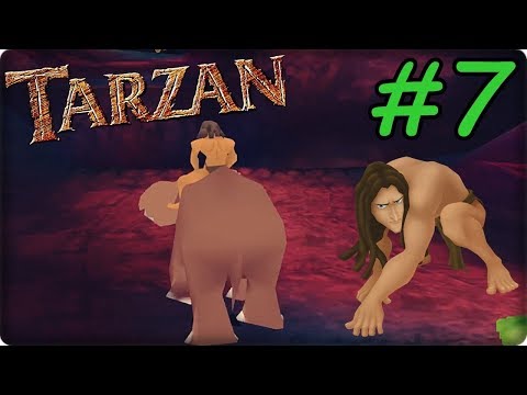 Видео: Прохождение Disney's Tarzan (Ps 1) - #7 Тарзан идет на помощь
