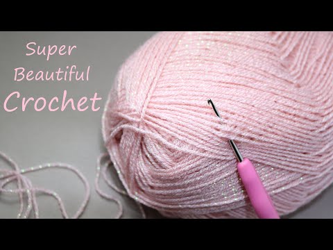 Видео: Нежнейший УЗОР КРЮЧКОМ всего 2 ряда!!!  ВЯЗАНИЕ ДЛЯ НАЧИНАЮЩИХ  EASY Beautiful Crochet for beginners