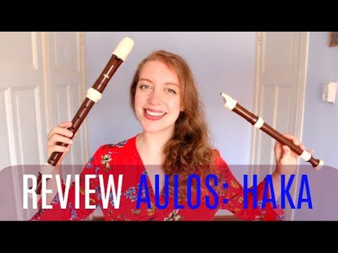 Видео: ОБЗОР: Блокфлейты Aulos Haka | Team Recorder