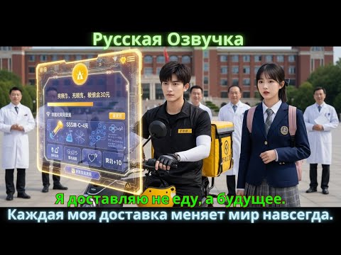 Видео: Я доставляю не еду, а будущее. Каждая моя доставка меняет мир навсегда.
