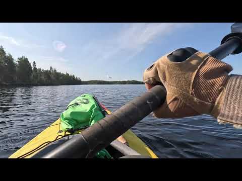 Видео: Сплав по Княжегубскому водохранилищу в августе 2025 года. Часть 6.