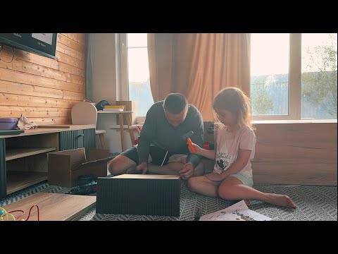 Видео: ПРИЕХАЛА МЕБЕЛЬ! ПЕРВЫЙ ЗУБ У ГЛЕБА!