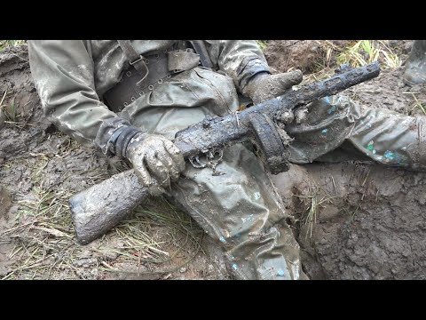 Видео: Раскопали военный Блиндаж с оружием, Что на дне? Раскопки Юрий Гагарин