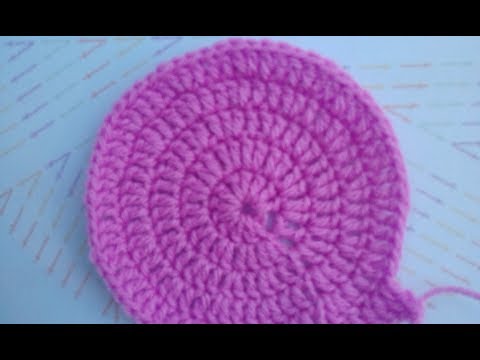 Видео: КРУГ КРЮЧКОМ. ПРОСТО. МАСТЕР КЛАСС.КАК СВЯЗАТЬ КРУГ КРЮЧКОМ.