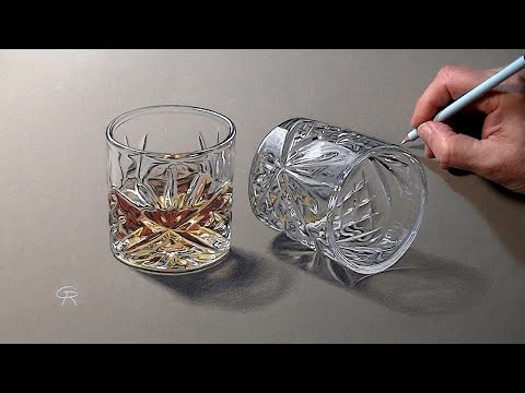 Видео: Нарисуем стопки и ром