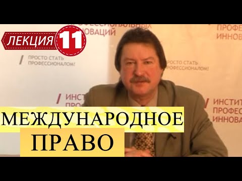 Видео: Международное публичное право. Лекция 11. Международные договора.