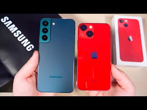 Видео: SAMSUNG GALAXY S22 vs IPHONE 13 - КАК SAMSUNG УНИЧТОЖАЕТ APPLE! ПОЛНОЕ СРАВНЕНИЕ!