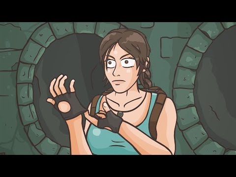 Видео: Rise of the Tomb Raider - Мультик (Лара Крофт пародия)