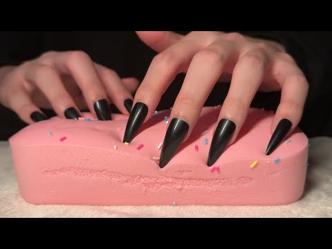 Видео: 【АСМР】Мягкий! Липкое постукивание длинным ногтем