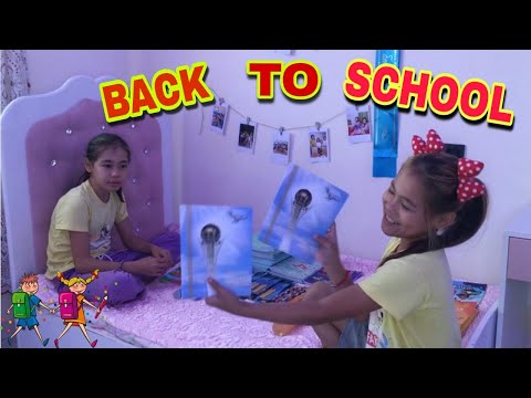 Видео: Снова в школу - Back to school мектепке дайындық, канцелярии