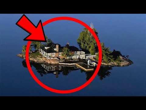 Видео: Вот как люди живут на островах, на которых помещается всего один дом