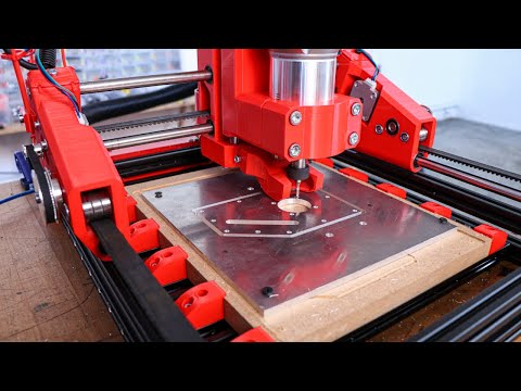 Видео: МАЛЕНЬКИЙ 3D-ПЕЧАТНЫЙ ЧПУ РЕЗАТЕЛЬНЫЙ МЕТАЛЛ (с нуля)