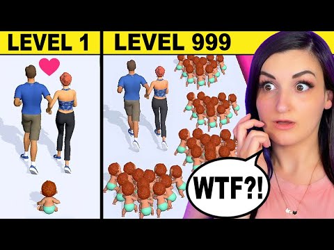 Видео: 100 Baby Challenge ...в этой проклятой игре-приложении